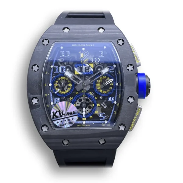 Super clone Richard Mille 011 Carbon Fiber