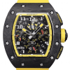 Replica Richard Mille-011 Yellow Strap and Black Case