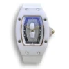 Replica Richard Mille 07-01 Diamond Dial and White Strap