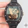 RM023-Relojes para caballero-Best-Edition-Suiza-ETA8215-Aguila de oro rosa-esqueleto-esfera