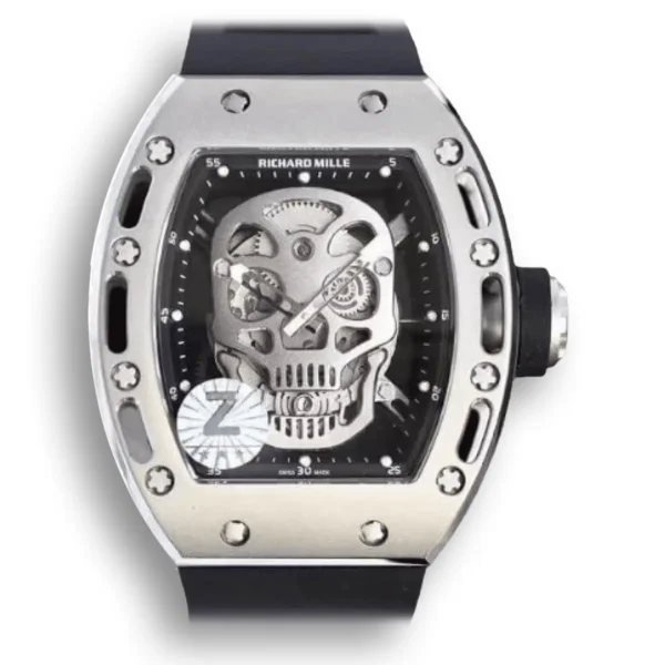 Super clone RM 052 ETA6T51 Black Dial with Skull