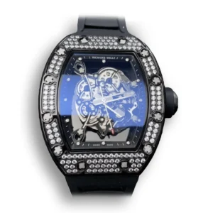 Super clone RM 055 Diamond Skeleton Dial