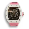 Super clone RM 055 V2 Ceramic Pink Strap