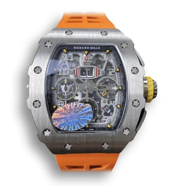 Replica Richard Mille 11-03 Orange Strap