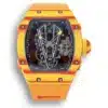 Superclone Richard Mille 27-03 Rafael Nadal Tourbillon with Orange Rubber Strap