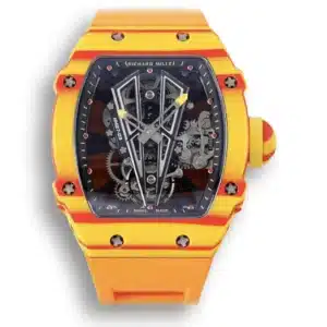 Superclone Richard Mille 27-03 Rafael Nadal Tourbillon with Orange Rubber Strap