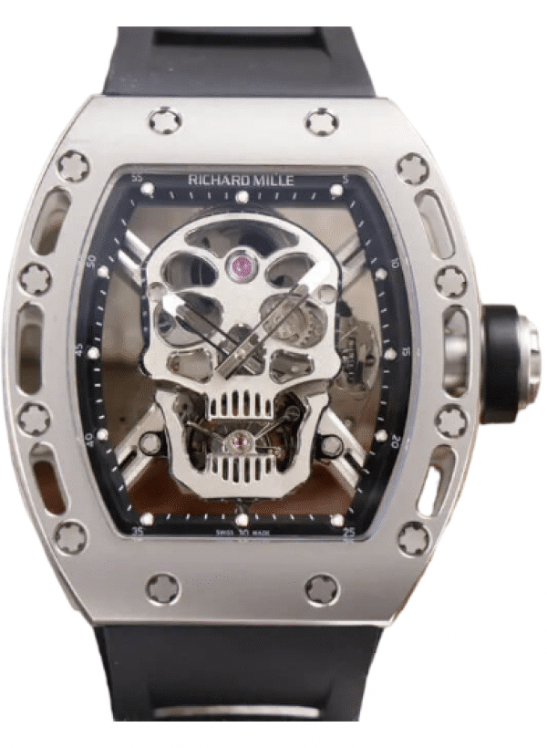 Super clone RM 52-01 Tourbillon Skull Dial