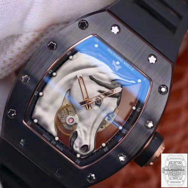 RM52-02-KV-Factory-Best-Edition-Swiss-ETA8215-Silver-Horse-Dial