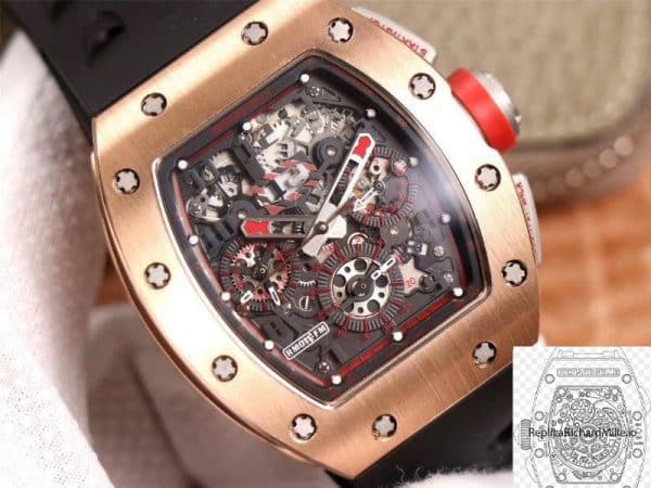 Photo 1 - RM 011 Replica RM 011-03 Flyback Rose Gold