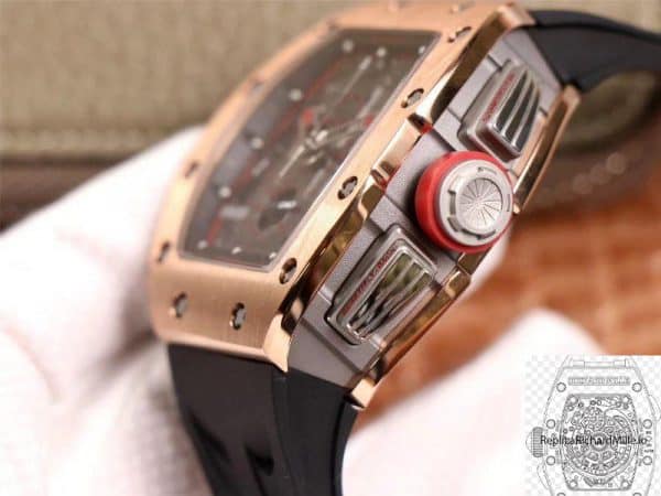 Photo 2 - RM 011 Replica RM 011-03 Flyback Rose Gold