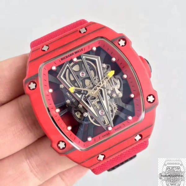 Photo 1 - RM 027 Replica Richard Mille 27-03 Red Forged Carbon