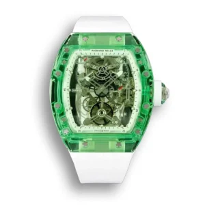 Replica Richard Mille RM 56-01 Tourbillon 1:1 Best Edition RM Factory Green Transparent Case