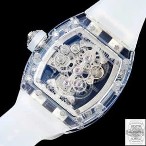 Replica Richard Mille RM 56-01 Tourbillon 1:1 Best Edition RM Factory Transparent Skeleton Dial