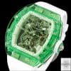 Replica Richard Mille RM 56-01 Tourbillon 1:1 Best Edition RM Factory Green Transparent Case