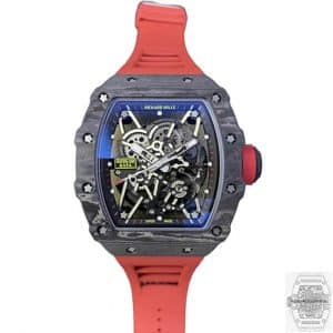 RM35-02 Best Edition T+ Factory Carbon Fiber Skeleton Dial