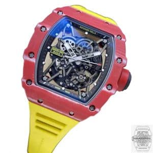 RM35-02 Best Edition T+ Factory Red Carbon Fiber NTPT Case