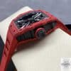 Replica Richard Mille RM12-01 Tourbillon 1:1 Best Edition RM Factory Red Rubber Strap