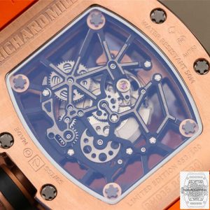 Replica Richard Mille RM035 Americas KV Factory 11 Best Edition Orange Strap