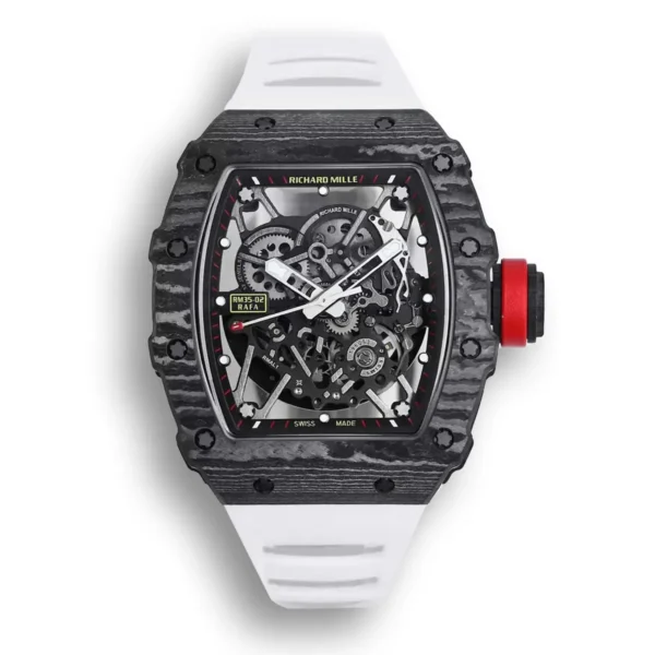 Replica RM 35-02 Carbon Fiber Skeleton Dial