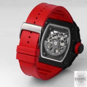 Replica Richard Mille RM35-02 Red Rubber Strap