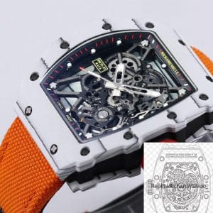 Replica RM35-01 Best Edition BBR Factory Orange Strap