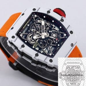 Replica RM35-01 Best Edition BBR Factory Orange Strap