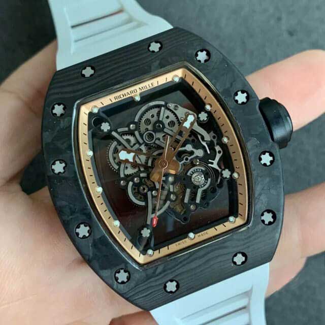 RM055 11 Best Edition KV Factory V2 Skeleton Dial