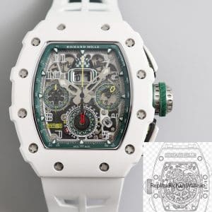 Replica Richard Mille refRM011-03LMC White Strap