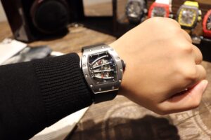 Photo 8 - New Models Replica Richard Mille RM 59-01 Brown Strap