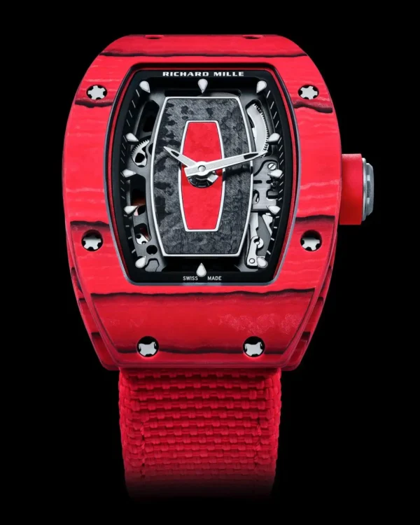 Photo 2 - New Models Replica RM 07-02 Automatic Winding Racing Red Limited Edition