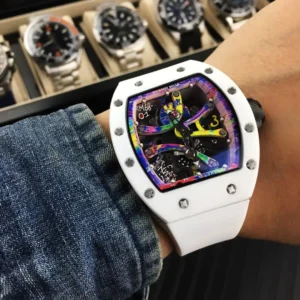 Photo 5 - New Models Replica Richard Mille RM 68-01 Tourbillon White