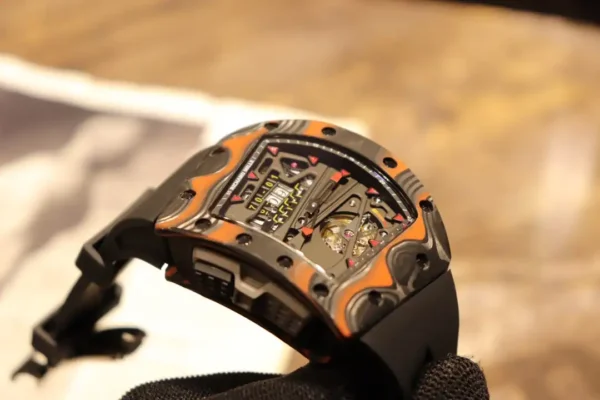 Photo 4 - New Models Replica Richard Mille RM 70-01 Tourbillon Black Rubber Strap