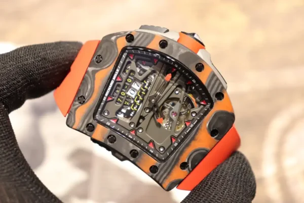 Photo 4 - New Models Replica Richard Mille RM 70-01 Tourbillon Orange Strap