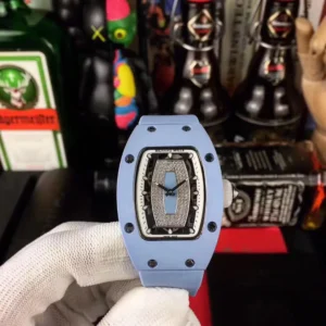 Photo 10 - New Models Replica Richard Mille RM037 Blue Ceramic Case