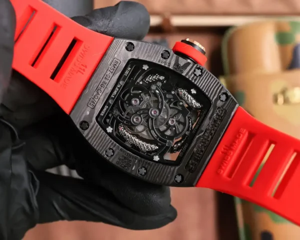 Photo 8 - New Models Replica Richard Mille RM57-03 Flying Dragon Black Carbon Case