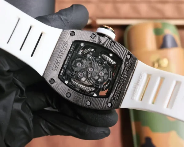 Photo 8 - New Models Replica Richard Mille RM57-03 Flying Dragon White Strap