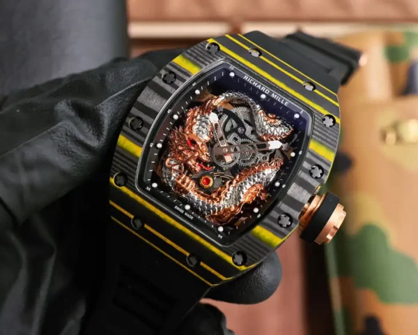 Photo 3 - New Models Replica Richard Mille RM57-03 Sapphire Dragon