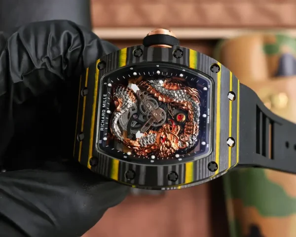 Photo 4 - New Models Replica Richard Mille RM57-03 Sapphire Dragon