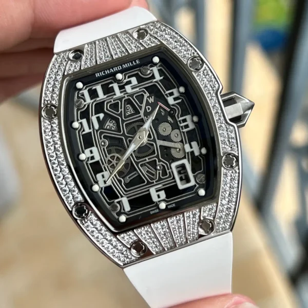 Photo 4 - New Models Replica RM 67-01 Titanium Diamonds Automatic Winding