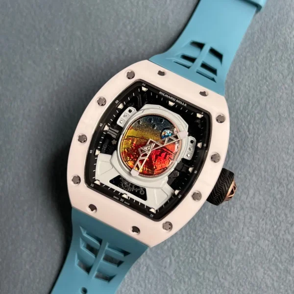 Photo 3 - New Models Replica RM 52-05 Pharrell Williams Blue Strap