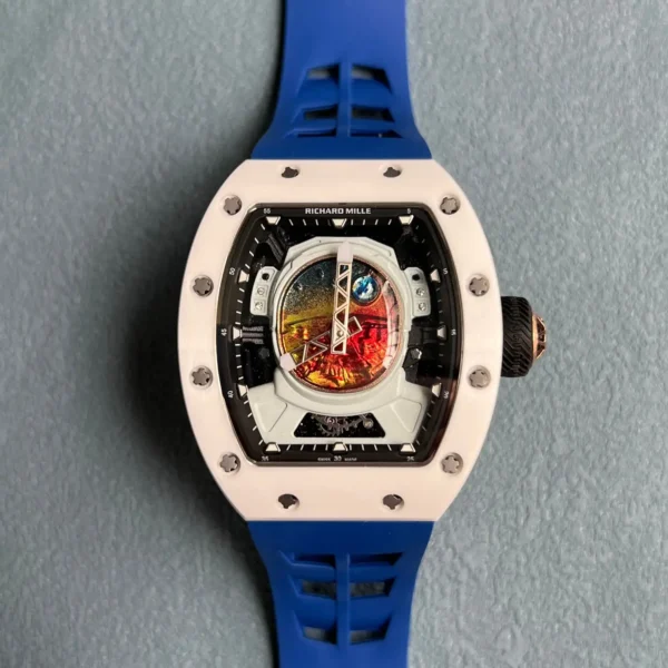 Photo 1 - New Models Replica RM 52-05 Pharrell Williams Deep Blue Strap