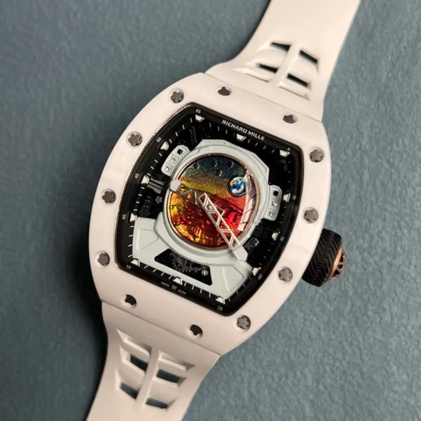 Photo 3 - New Models Replica RM 52-05 Pharrell Williams White Strap