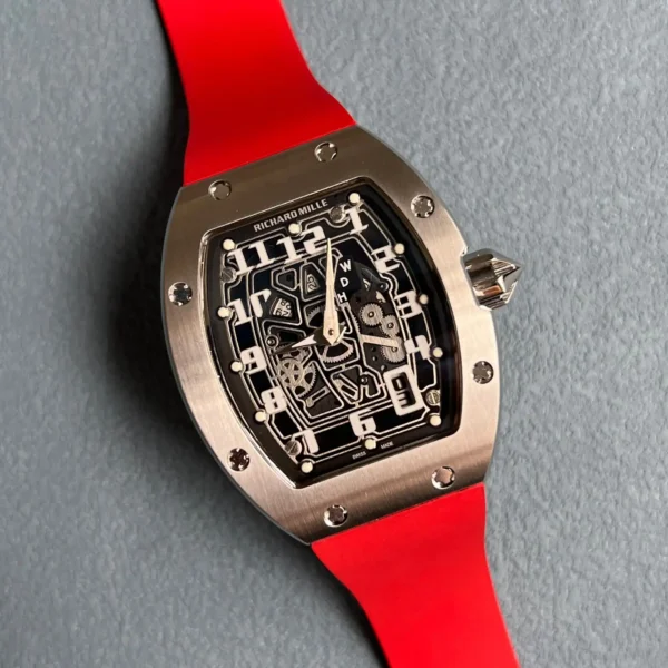 Photo 2 - New Models Replica RM 067-01 Titanium Red Strap