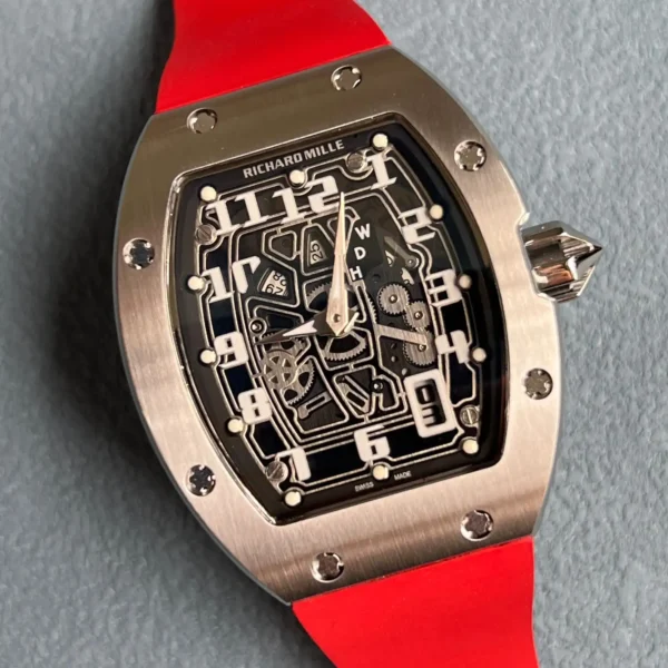 Photo 4 - New Models Replica RM 067-01 Titanium Red Strap