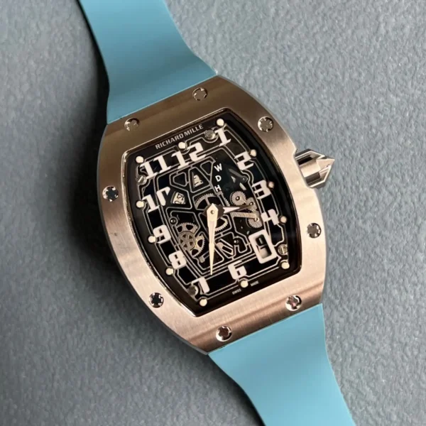 Replica RM 067-01 Titanium Blue Strap - Image 3