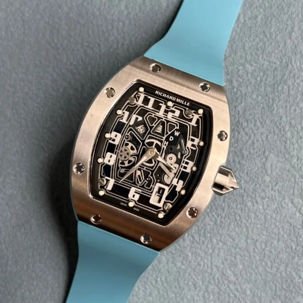 Replica RM 067-01 Titanium Blue Strap - Image 4