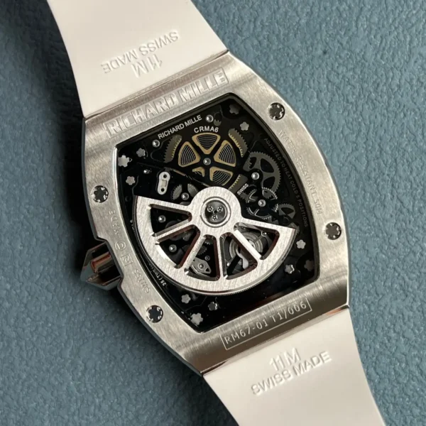 Replica RM 067-01 Titanium White Strap - Image 8