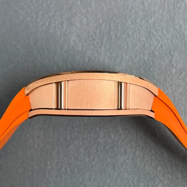 Photo 5 - New Models Replica RM 067-01 Rose Gold Orange Strap