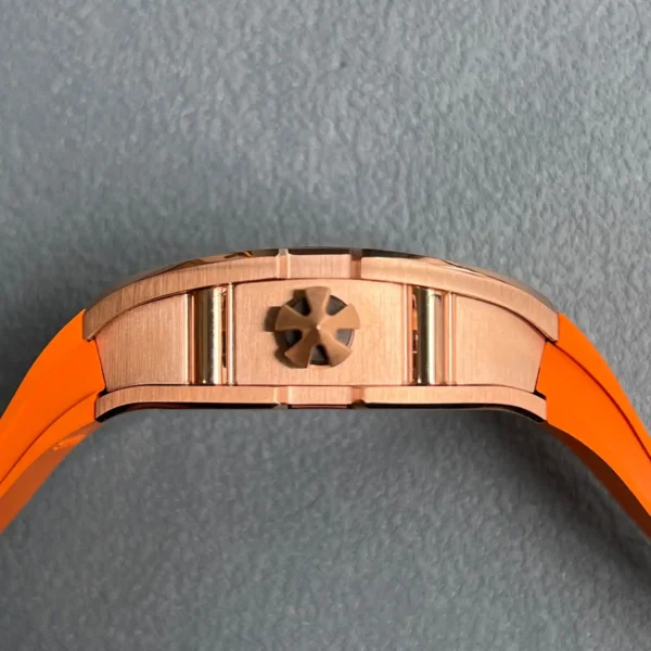 Photo 6 - New Models Replica RM 067-01 Rose Gold Orange Strap