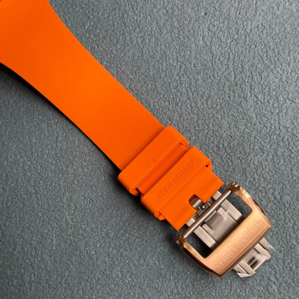 Photo 8 - New Models Replica RM 067-01 Rose Gold Orange Strap